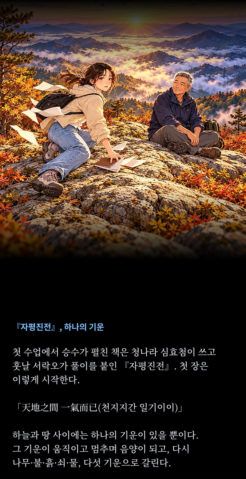 소설로 배우는 사주팔자 8쪽
